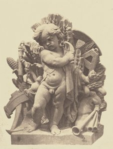 Summer, Sculpture by Vital Dubray, Decoration of the Louvre, Paris