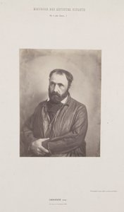 Portrait of Paul Chenavard, from the series "Histoire des Artistes Vivants" by Édouard Baldus