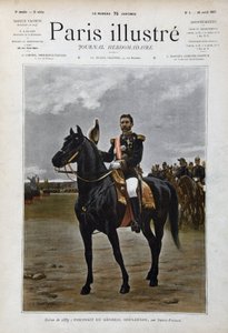 Equestrian Portrait of General Georges Boulanger (1837-1891), Politician after Edouard Debat Ponsan by Edouard Debat Ponsan