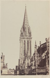 Church of Saint-Pierre, Caen by Edouard Denis Baldus