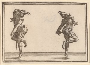 Two Pantaloons Dancing