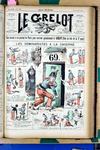 Cover of Le Grelot, number 1025, Satirical in Colours