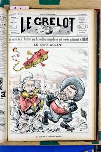 Cover of Le Grelot, Satirical in Colors