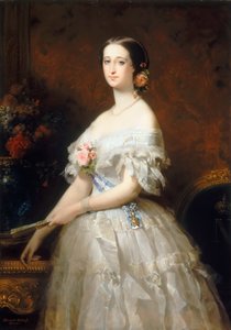 Eugénie de Montijo, Empress of the French by Edouard Louis Dubufe