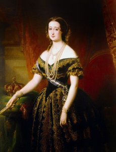 French Empress Eugenie by Edouard Louis Dubufe