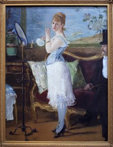 Portrait of Actress Henriette Hauser as Nana by Édouard Manet