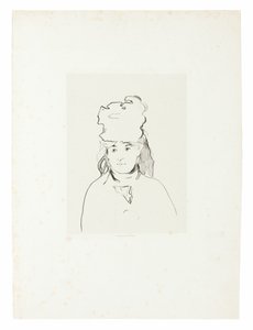 Berthe Morisot in Silhouette