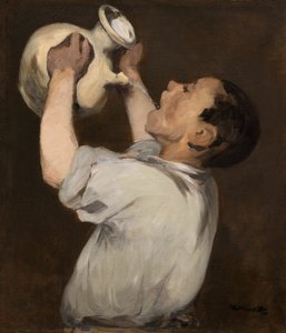 Boy with Pitcher by Édouard Manet