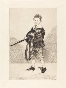 Child with Sword, Turned to the Left by Édouard Manet