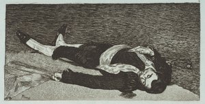 Dead Toreador by Édouard Manet