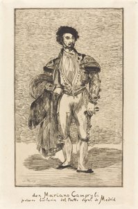 Don Mariano Camprubi by Édouard Manet