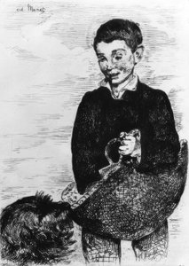 Boy with Dog