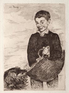 The Boy with the Dog, with the Basket