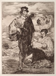 The Gypsies by Édouard Manet