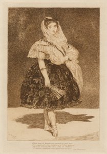 Lola de Valence by Édouard Manet