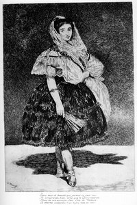 Lola de Valence by Édouard Manet