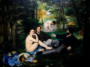 Luncheon on the Grass by Édouard Manet