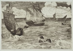 Marine by Édouard Manet