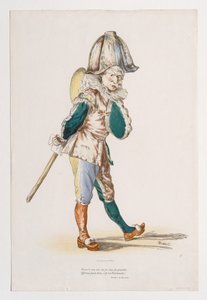 Polichinelle by Édouard Manet