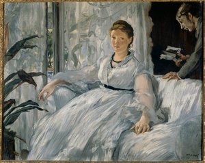 Reading by Édouard Manet