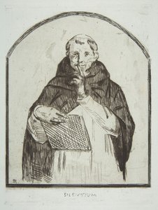 Silentium by Édouard Manet