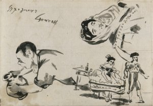 Sketches from "The Gypsies," "The Spanish Ballet," and "Lola de Valence" for "L