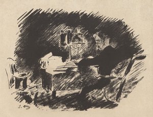 Under the Lamp, from Stéphane Mallarmé