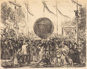 The Balloon by Édouard Manet