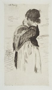 The Little Girl by Édouard Manet