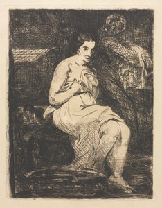 The Toilette by Édouard Manet