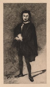 The Tragic Actor by Édouard Manet