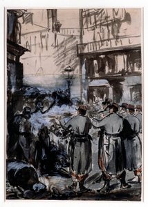 Town of 1871: the barricade