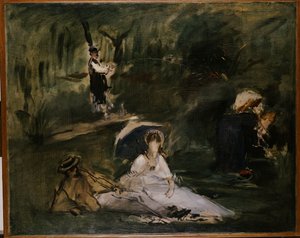 Under the Trees by Édouard Manet
