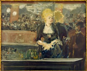 Study for the Bar at the Folies-Bergère