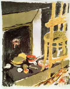 At the Hearth by Edouard Vuillard
