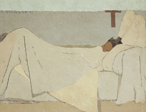 In Bed, 1891 by Edouard Vuillard