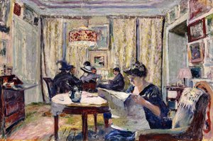 Bridge Players by Edouard Vuillard
