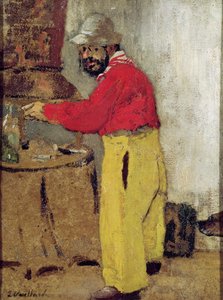 Henri de Toulouse-Lautrec at Villeneuve-sur-Yonne, 1898 by Edouard Vuillard