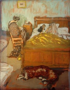 Interior by Edouard Vuillard