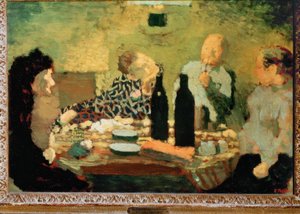 The Family After the Meal by Edouard Vuillard