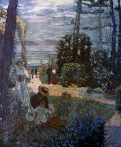 Lunch at Vasouy by Edouard Vuillard