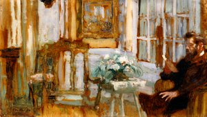 Monsieur Arthur Fontaine in his Living Room by Edouard Vuillard