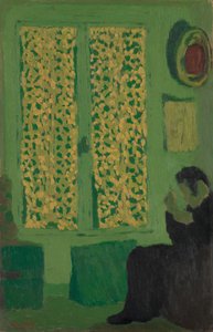 The Green Interior by Edouard Vuillard