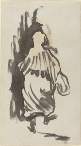 Walking Figure Seen from Behind
