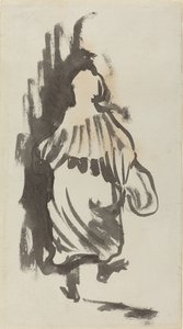 Walking Figure Seen from Behind