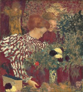 Woman in a Striped Dress, 1895