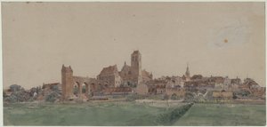 Marienwerder by Eduard Gaertner