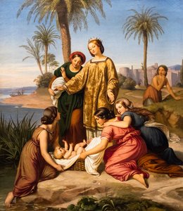 The Discovery of Moses by Eduard Ihlee