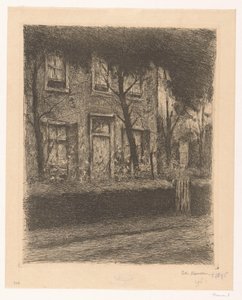Front Garden of a House with Hedge