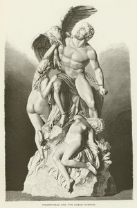 Prometheus and the Ocean Nymphs by Eduard Muller